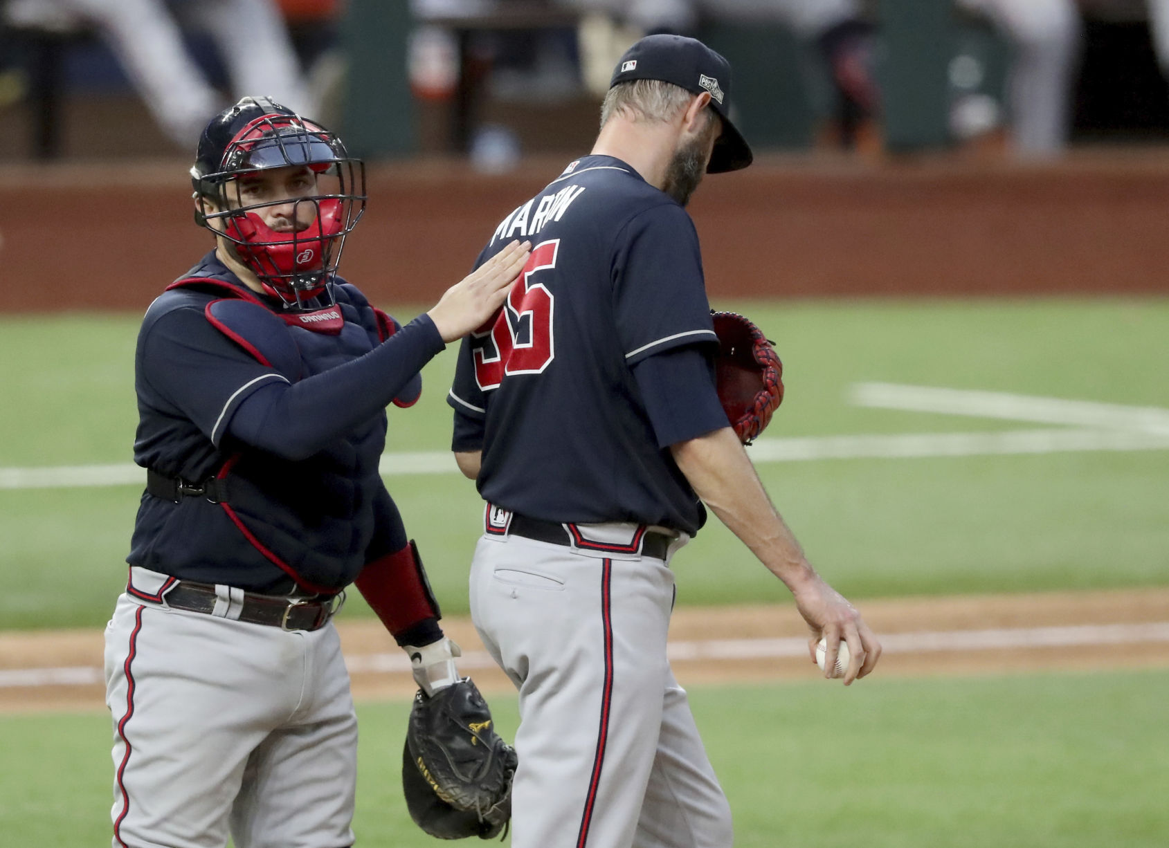 NLCS Braves Dodgers Baseball